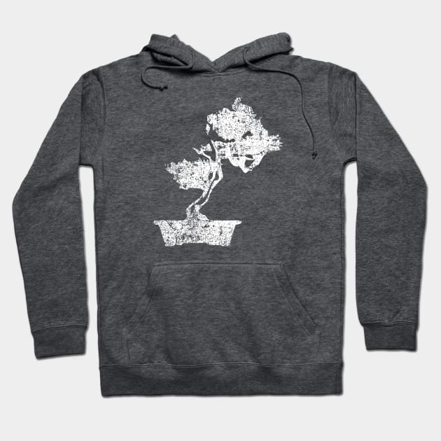 Bonsai Tree - Distressed Hoodie by PsychicCat